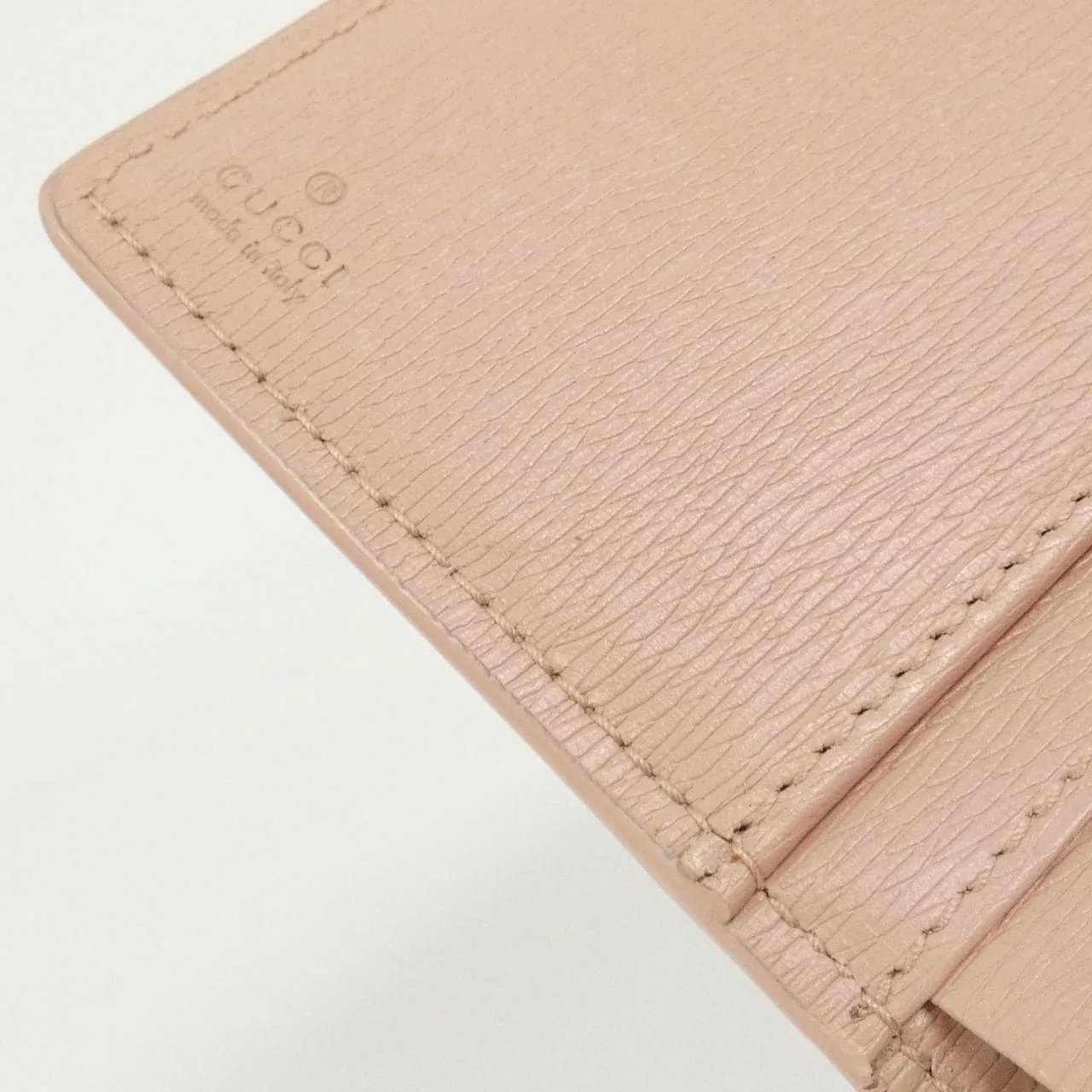 GUCCI 772640 0OP0N Wallet Leather 黑色 皮革 中古品A - 縮圖 8