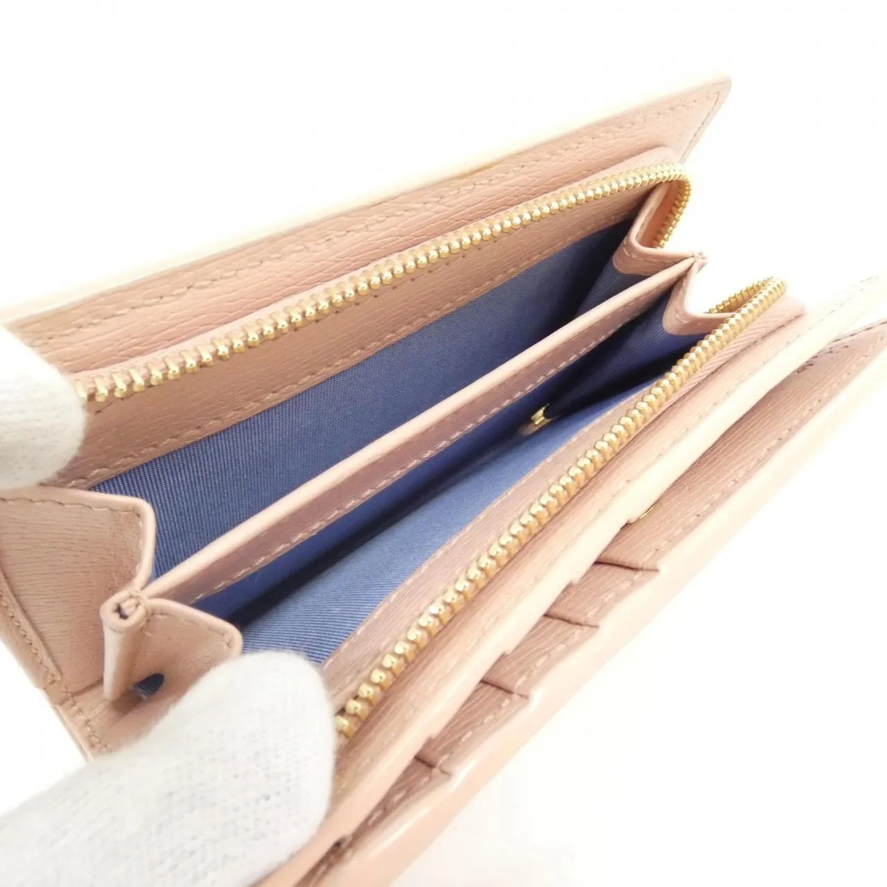 GUCCI 772640 0OP0N Wallet Leather 黑色 皮革 中古品A - 縮圖 9