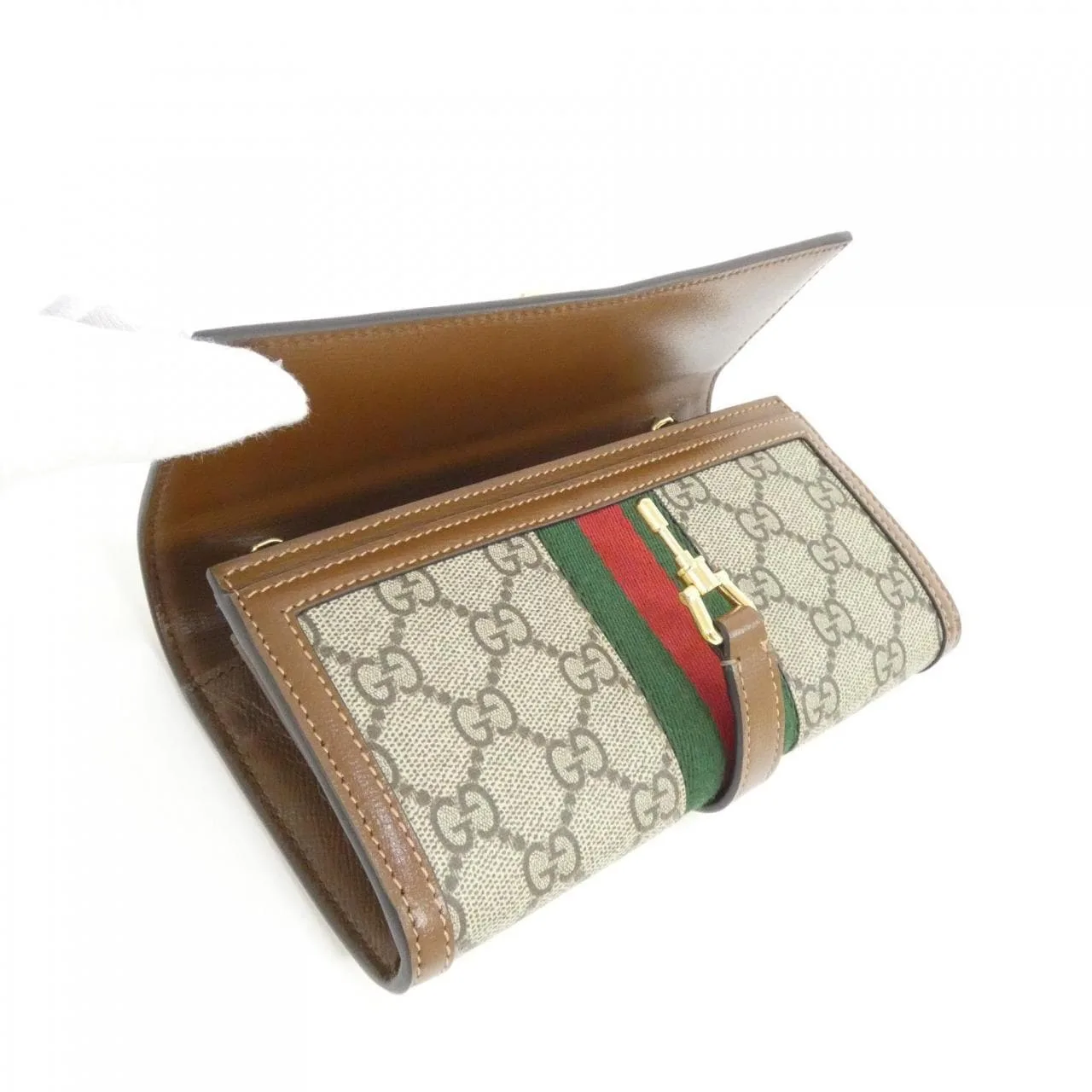 GUCCI 652681 HUHHG Wallet Canvas Black Canvas Rank A - Thumbnail 6