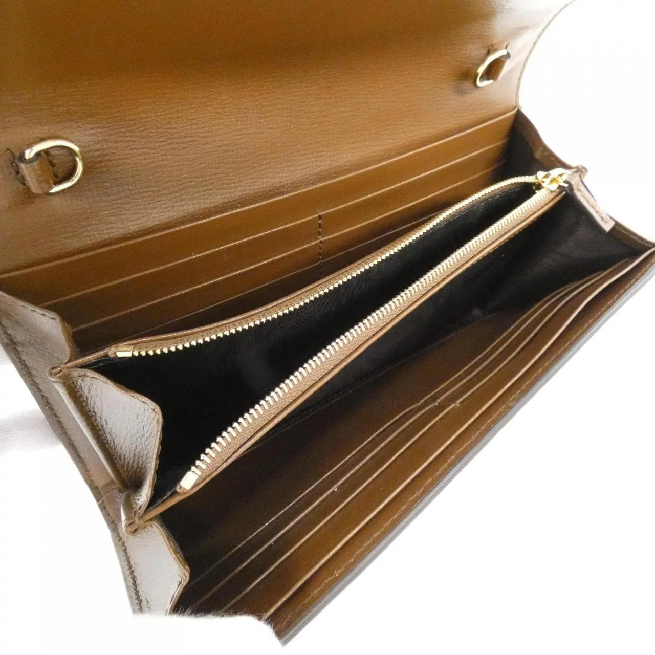 GUCCI 652681 HUHHG Wallet Canvas Black Canvas Rank A - Thumbnail 7