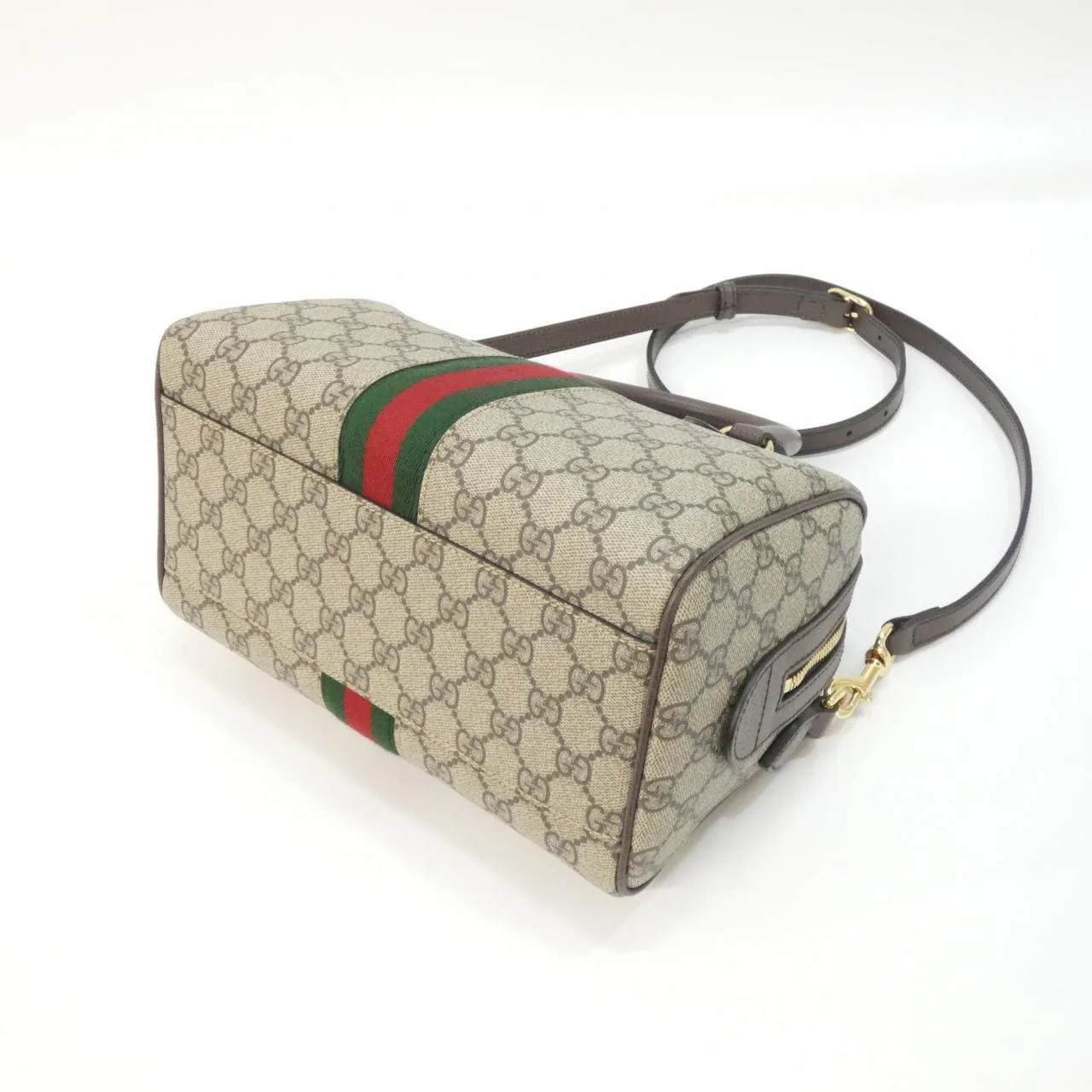 GUCCI 772061 96IWG Boston Canvas 黑色 帆布 中古品A - 縮圖 3