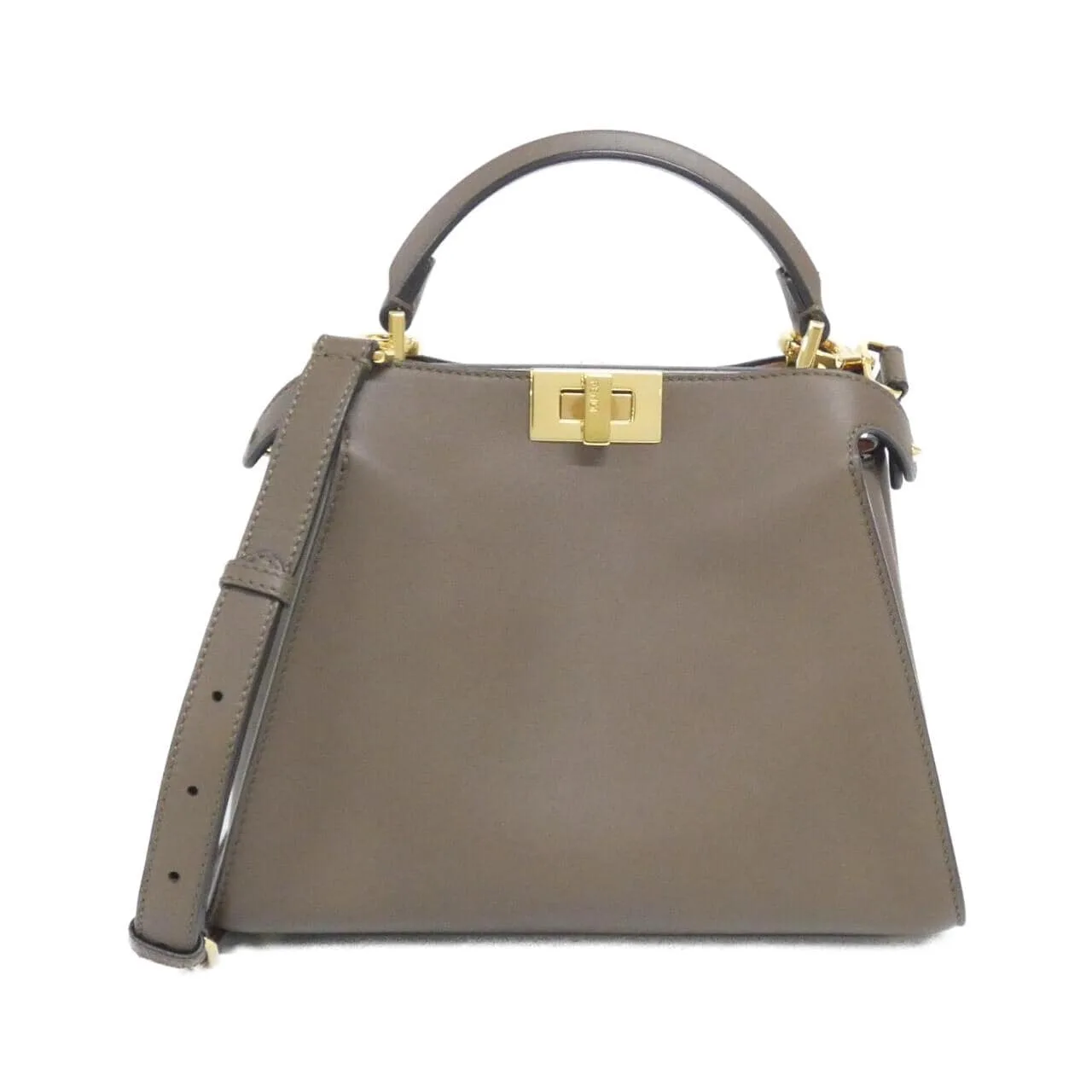 FENDI Peekaboo 8BN302 9FJ Handbag Black