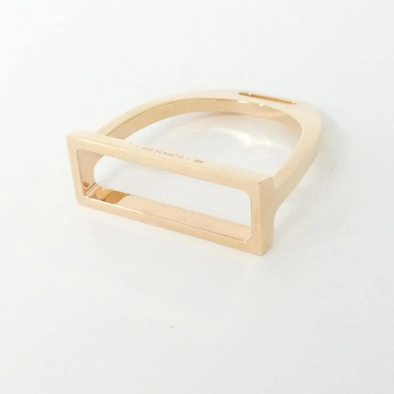 HERMES 603219S Scarf 金色 中古品A - 縮圖 3