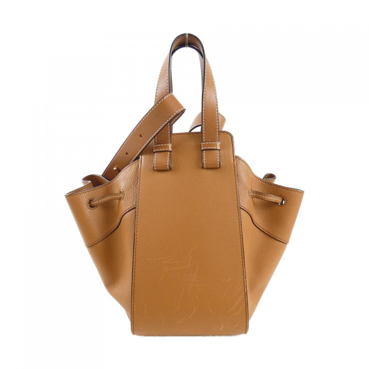 LOEWE Hammock 314 12 Z95 Shoulder Bag Black - Thumbnail 2