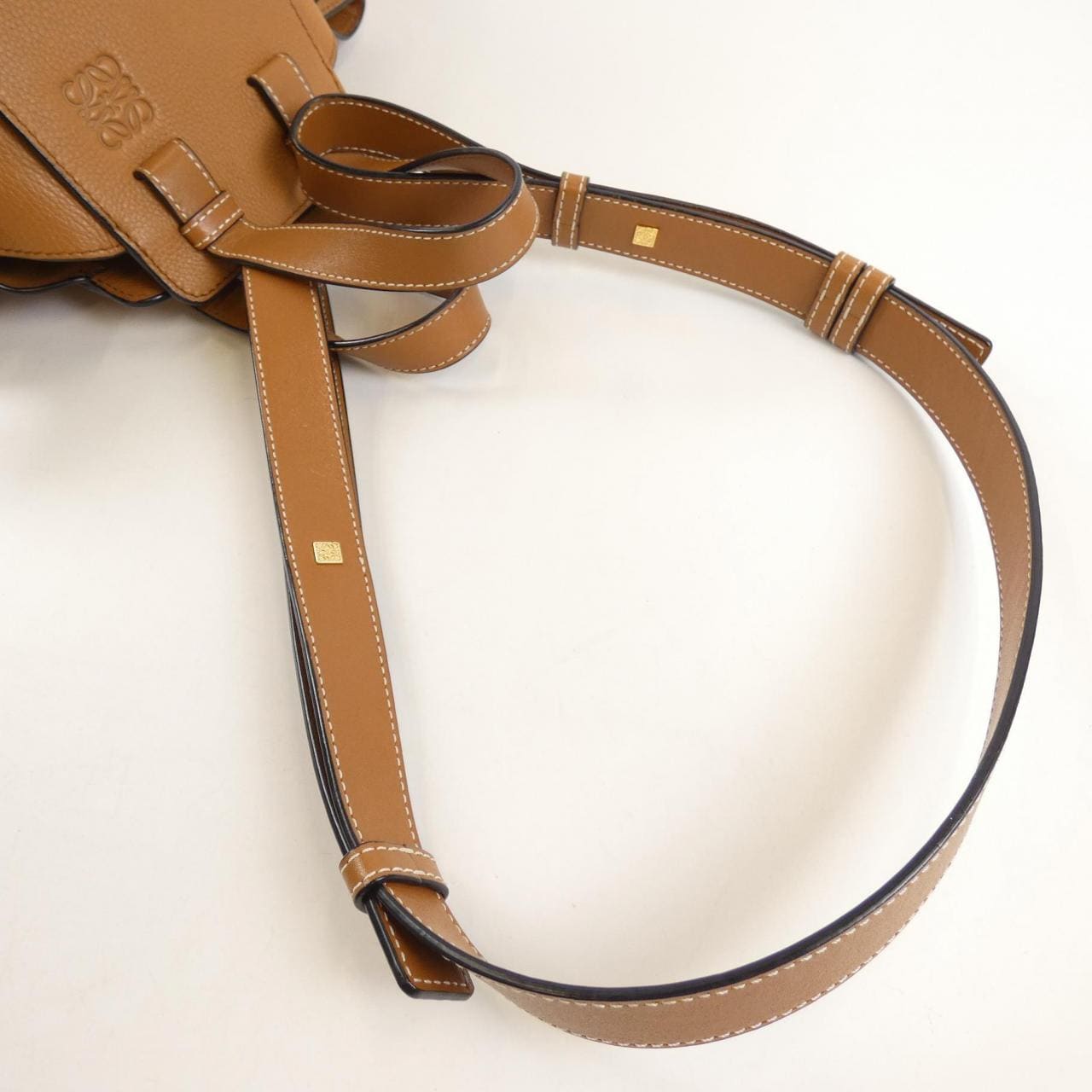 LOEWE Hammock 314 12 Z95 Shoulder Bag Black - Thumbnail 7