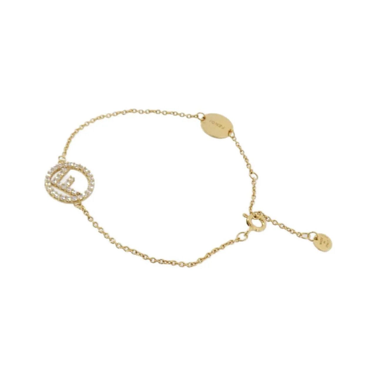 FENDI 8AG761 6DM Accessories Black Rank A - Thumbnail 2