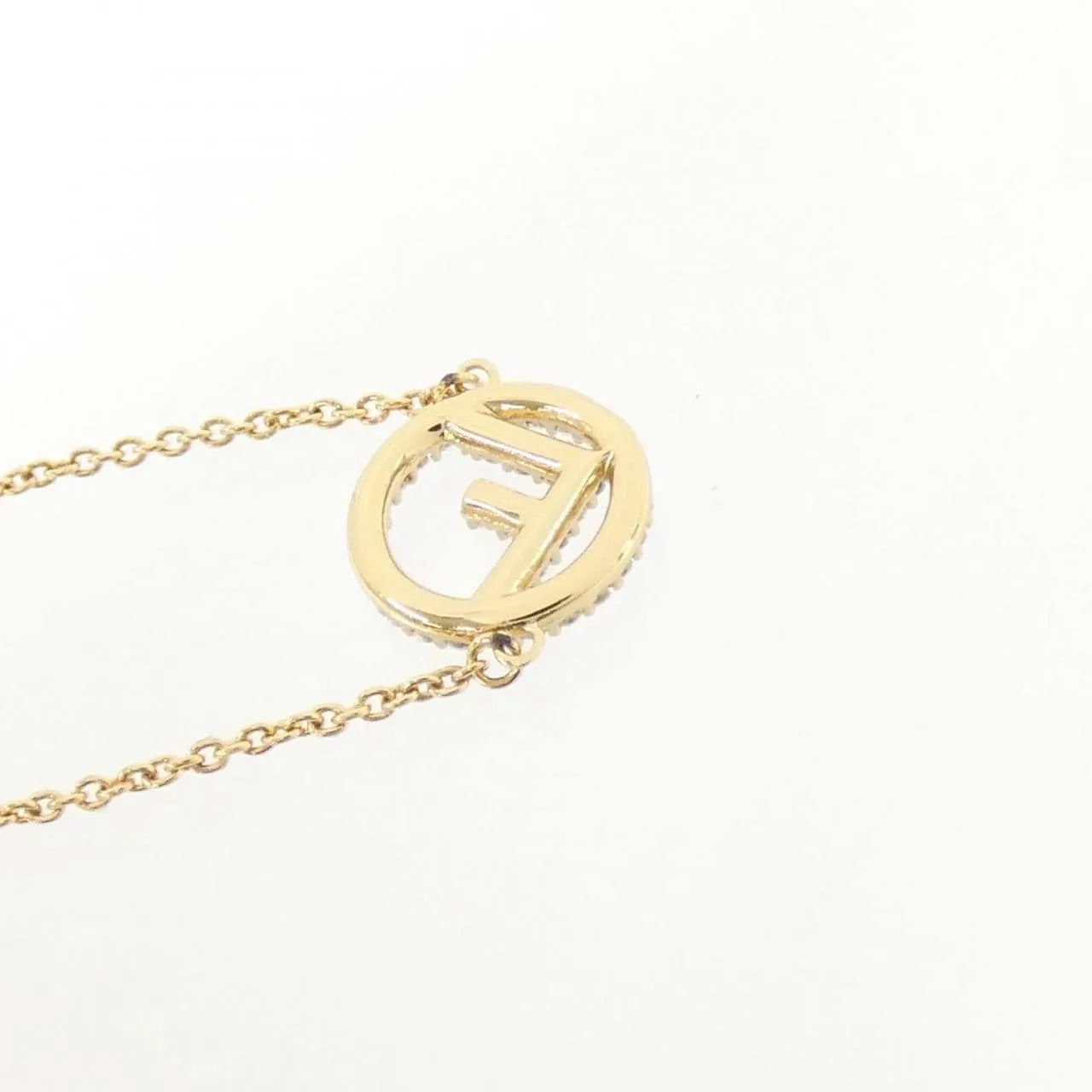 FENDI 8AG761 6DM Accessories Black Rank A - Thumbnail 3