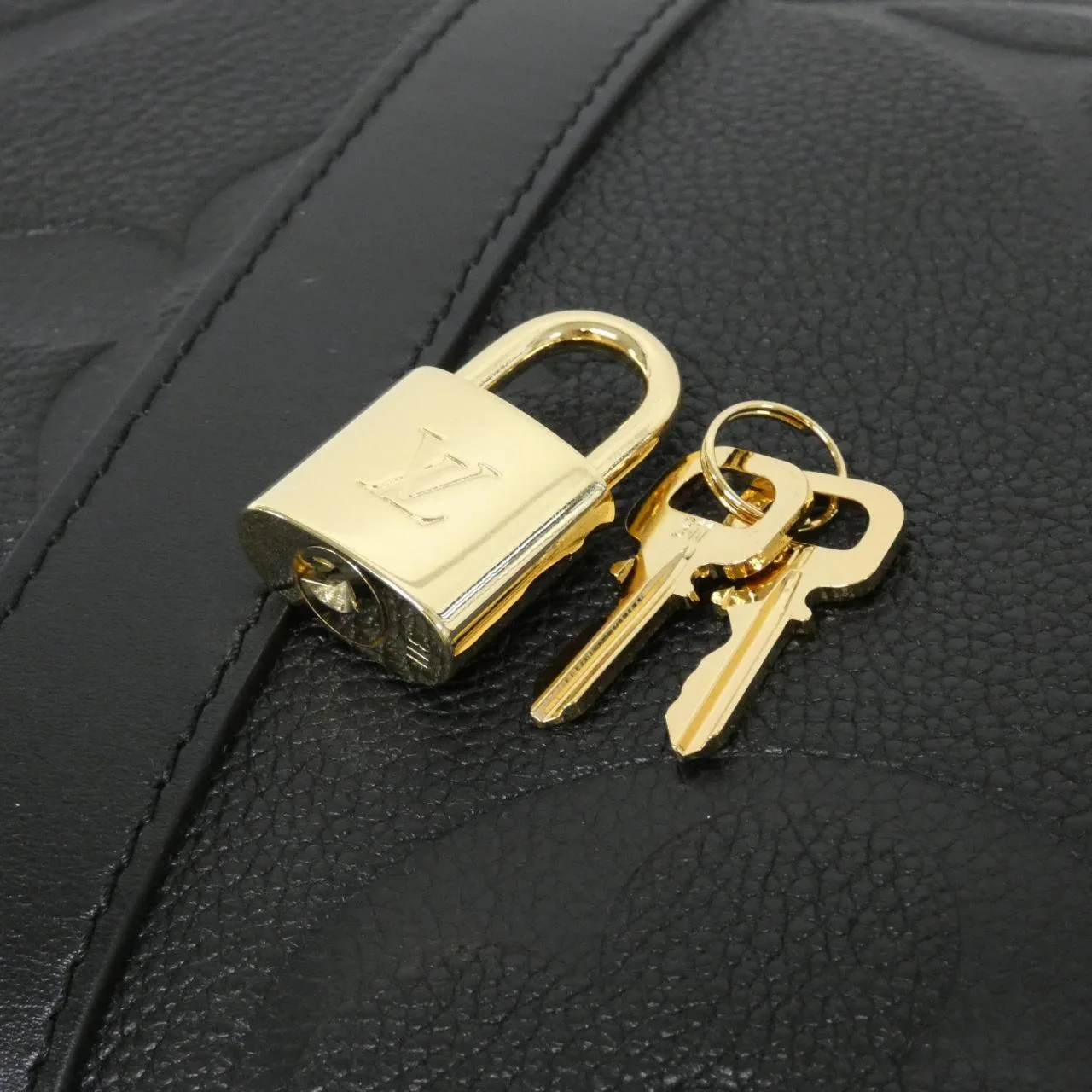 LOUIS VUITTON Keepall M45532 Boston Monogram 黑色 Monogram 中古品A - 縮圖 3