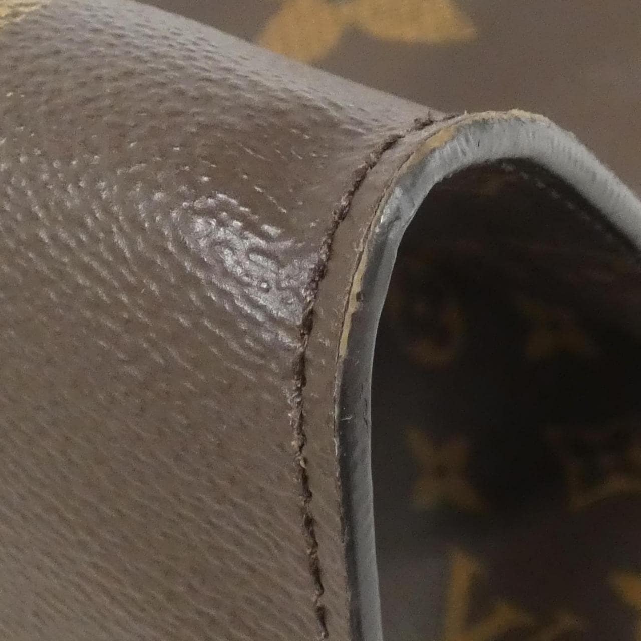 LOUIS VUITTON OnTheGo M44576 Bag Monogram 黑色 Monogram 中古品A - 縮圖 3