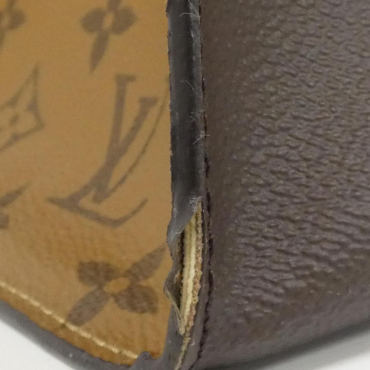 LOUIS VUITTON OnTheGo M44576 Bag Monogram 黑色 Monogram 中古品A - 縮圖 5