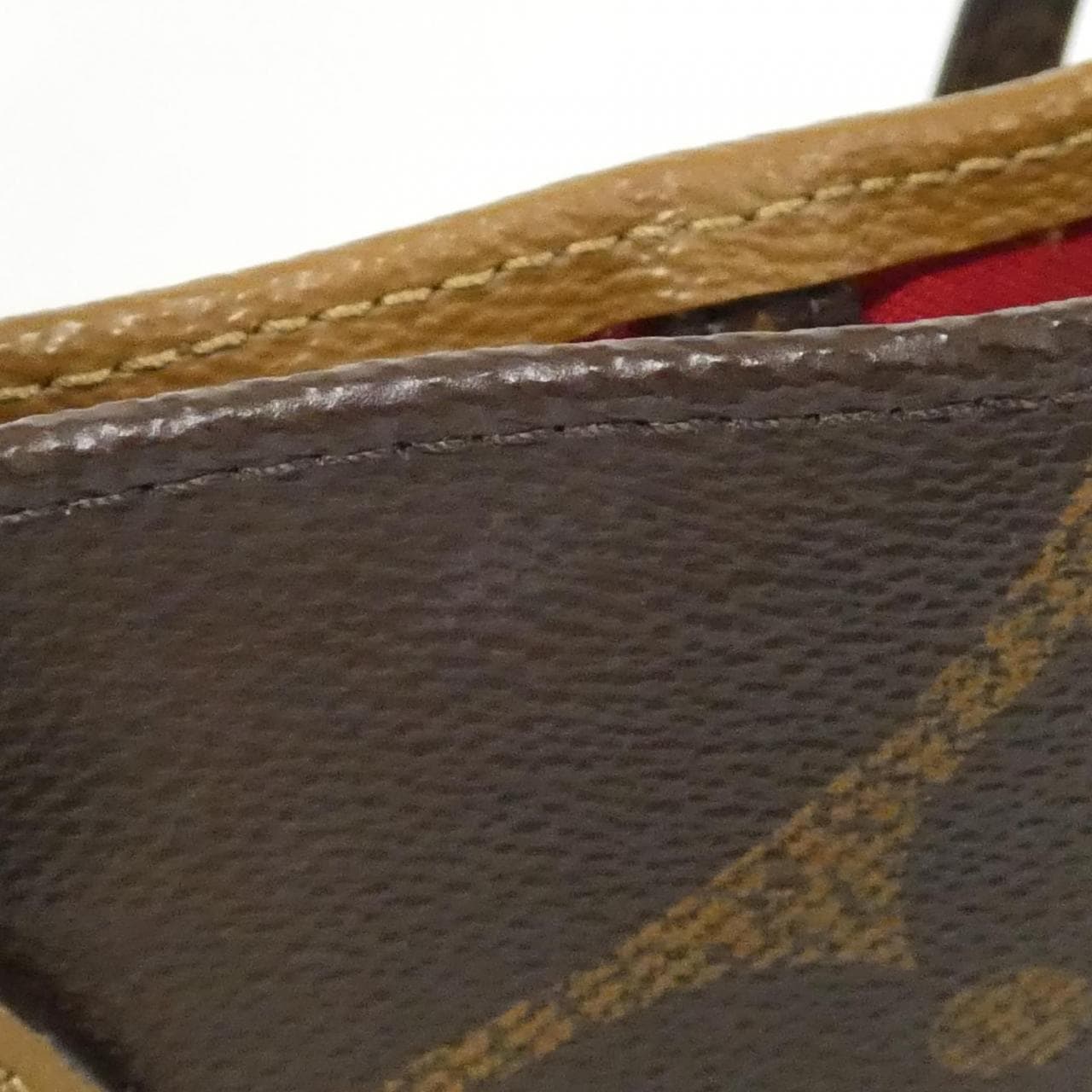 LOUIS VUITTON OnTheGo M44576 Bag Monogram 黑色 Monogram 中古品A - 縮圖 7