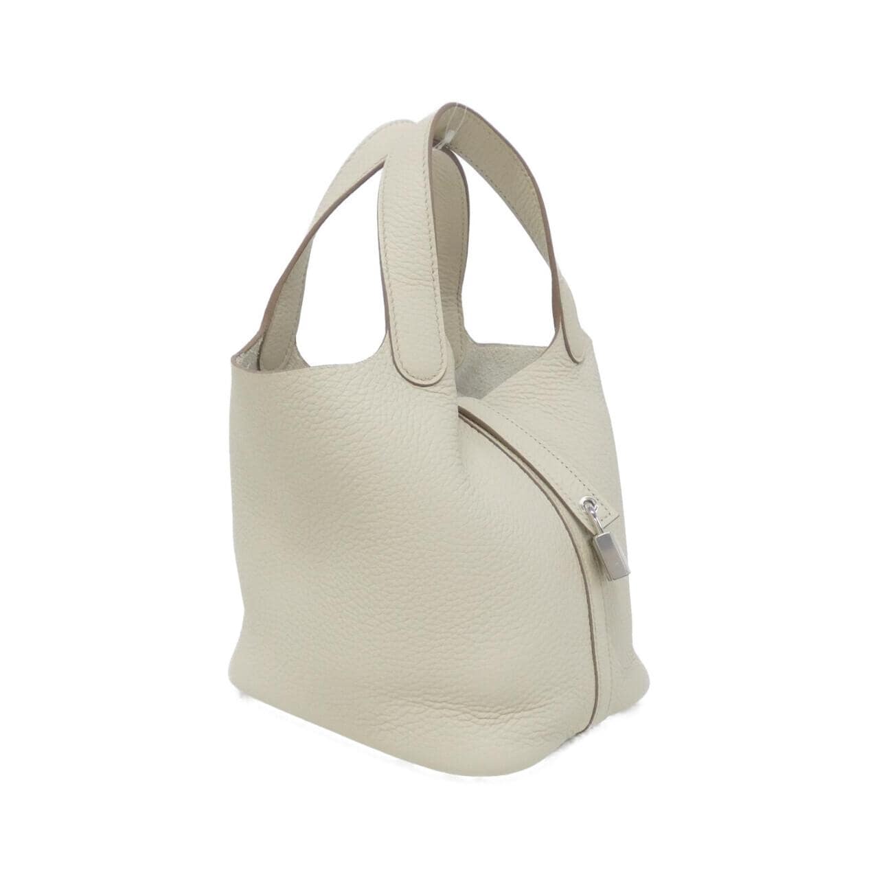 HERMES HERMÈS Picotin 056289CK Bag Clemence Black