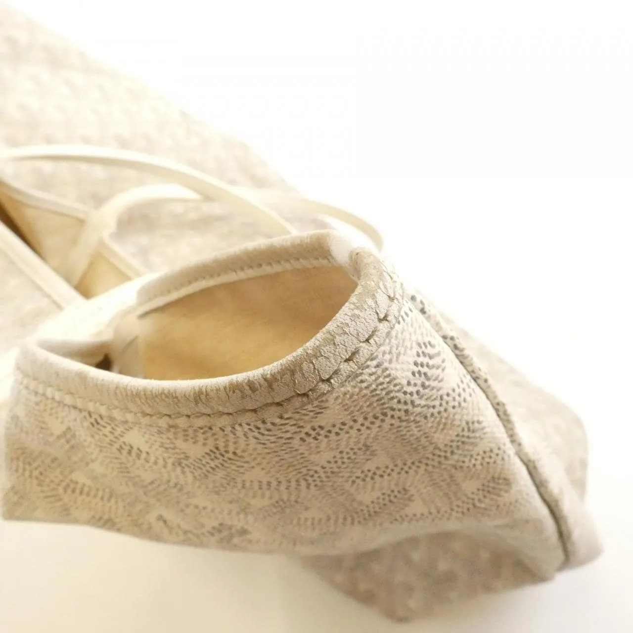 GOYARD Saint Louis AMA LOUIS PM Tote Canvas White Canvas Rank B - Thumbnail 5