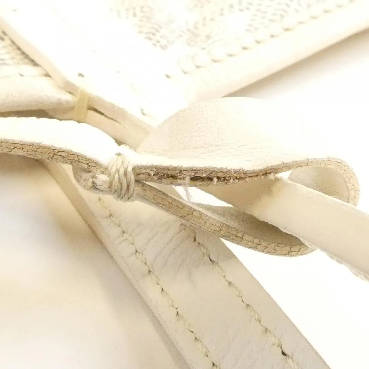 GOYARD Saint Louis AMA LOUIS PM Tote Canvas White Canvas Rank B - Thumbnail 10