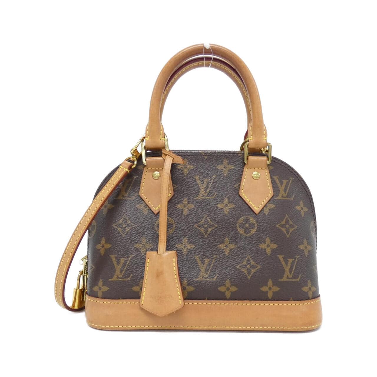 LOUIS VUITTON Alma M53152 Bag Monogram Black
