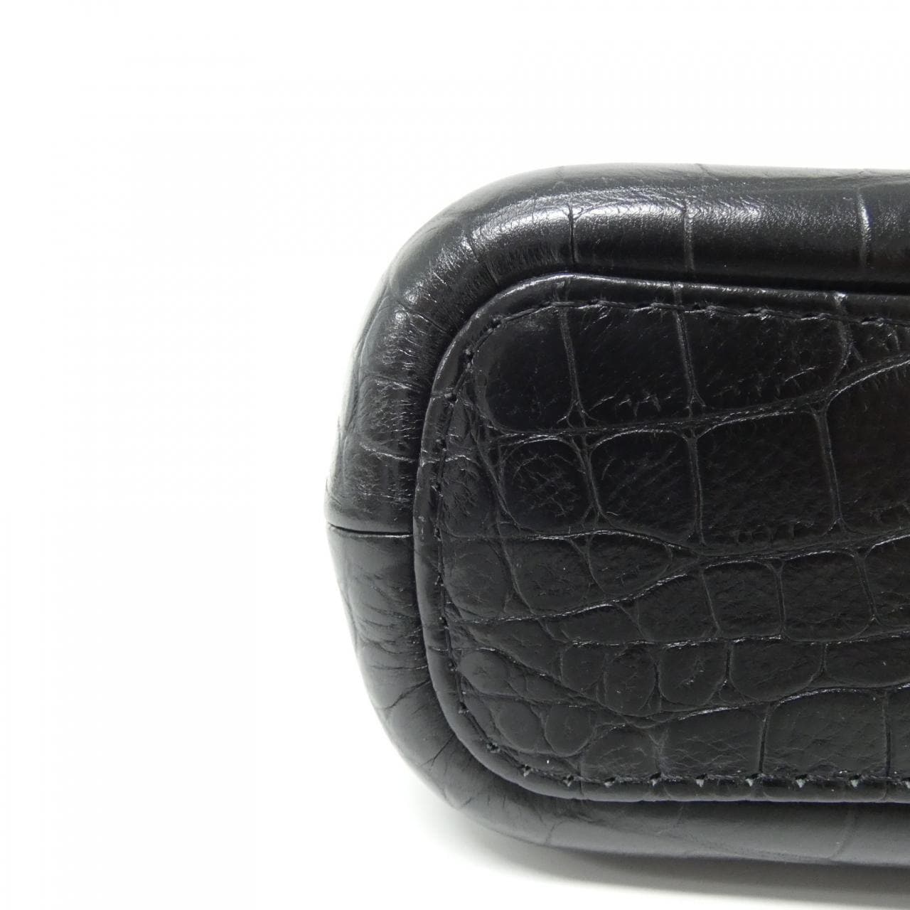 CHANEL Gabrielle AS0865 Shoulder Bag Crocodile Black Crocodile - Thumbnail 2