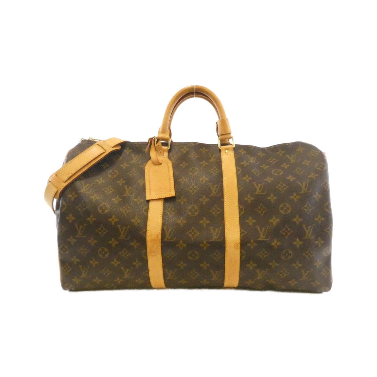 LOUIS VUITTON Keepall M41416 Boston Bag Monogram Black