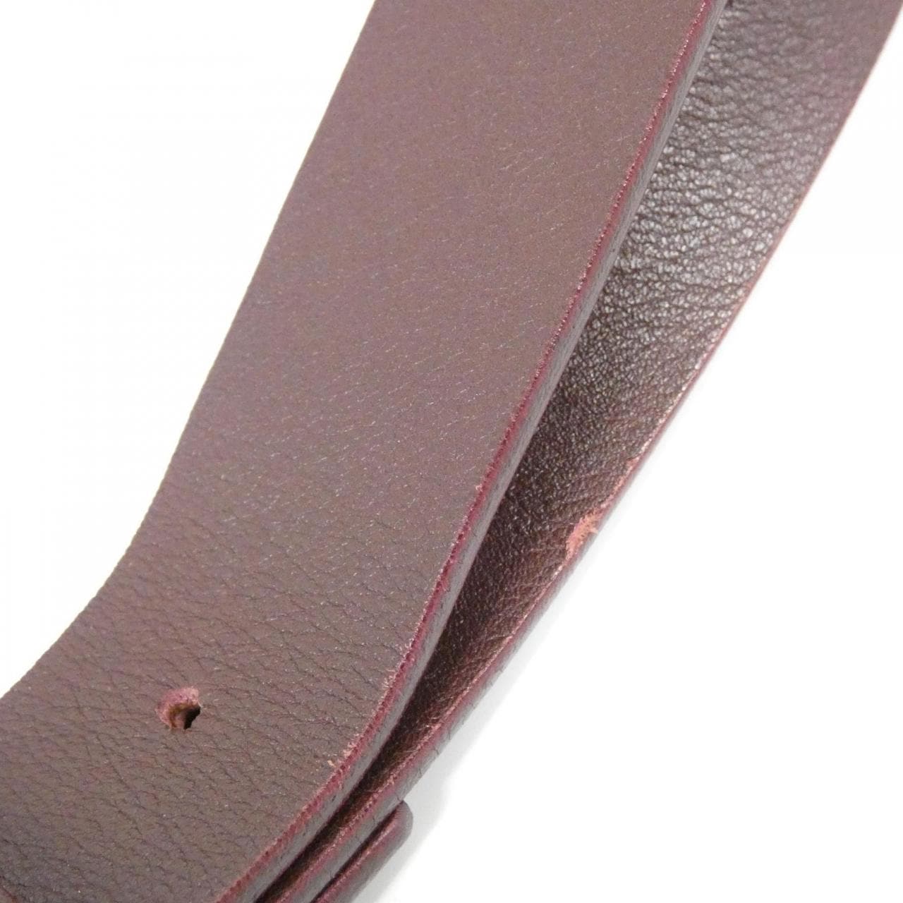 CELINE Shoulder Bag Denim 酒紅色 牛仔布 中古品A - 縮圖 9