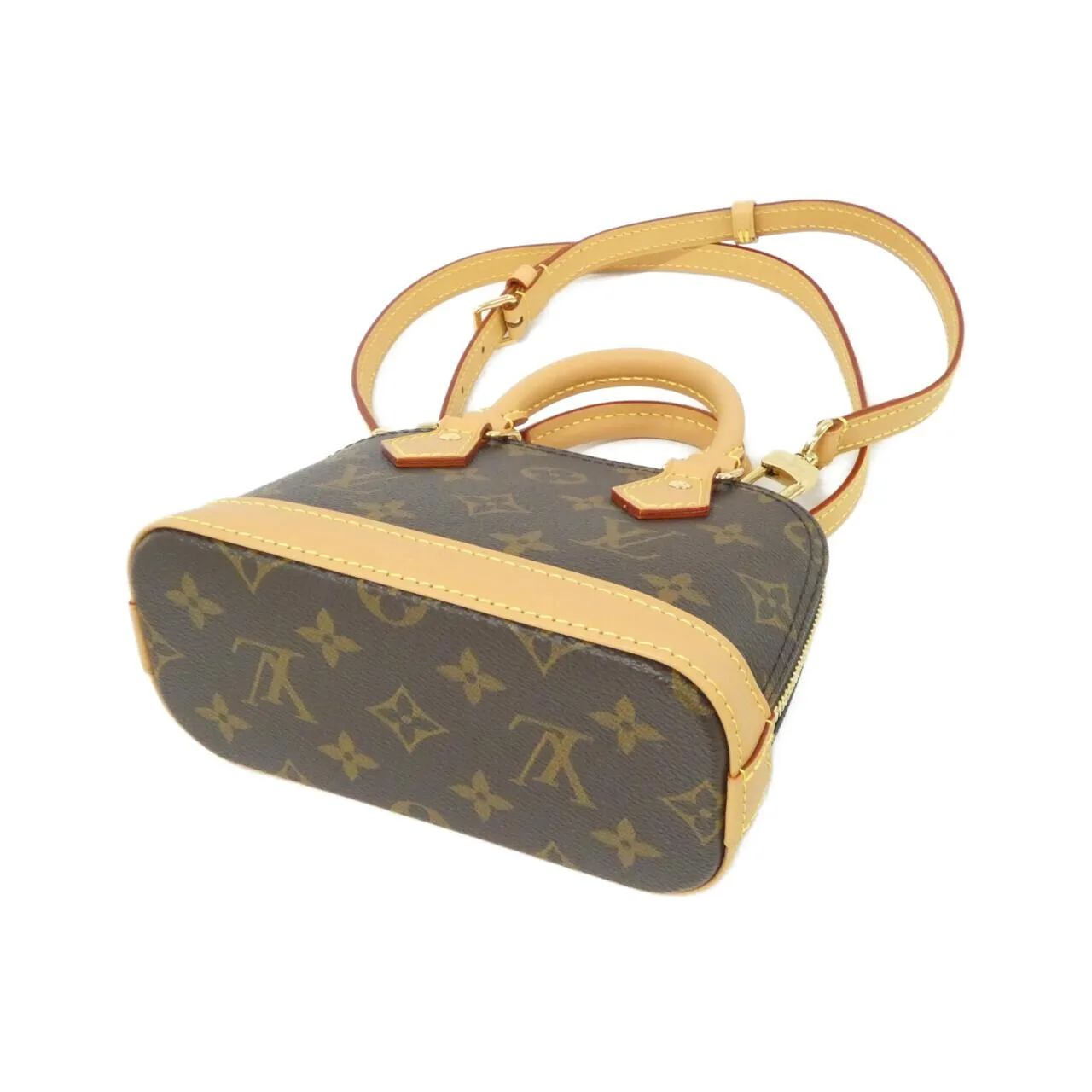 LOUIS VUITTON Alma M82717 Handbag Monogram Black Monogram Rank A - Thumbnail 2