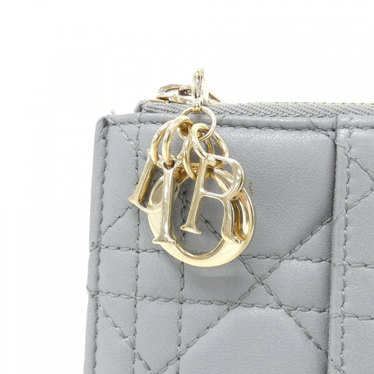 DIOR Lady Dior S0479ONMJ Pouch Lambskin Black Lambskin Rank A - Thumbnail 8