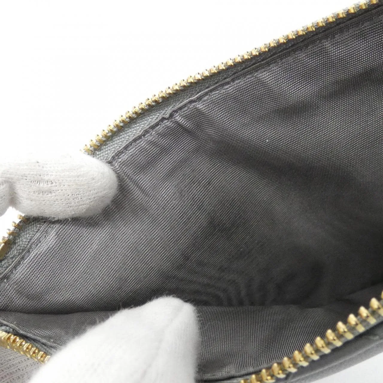 DIOR Lady Dior S0479ONMJ Pouch Lambskin Black Lambskin Rank A - Thumbnail 10