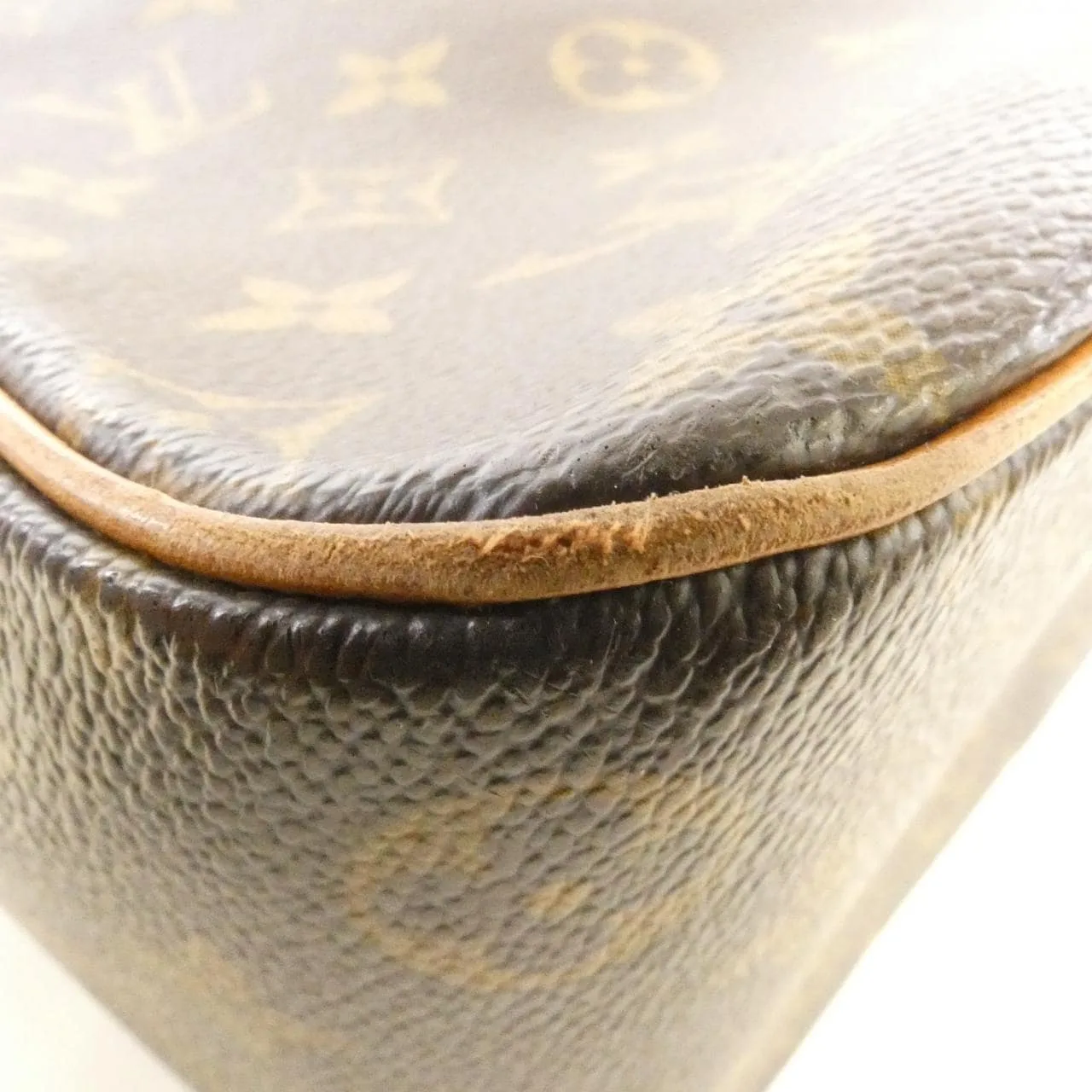 LOUIS VUITTON M51161 Handbag Monogram 黑色 Monogram 中古品B - 縮圖 3