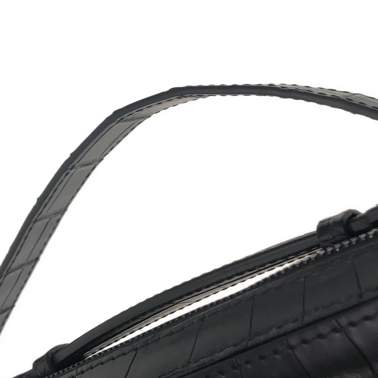 LOUIS VUITTON Soft Trunk N80242 Shoulder Leather Black Leather Rank A - Thumbnail 4