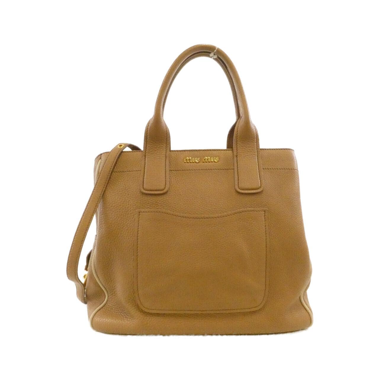 MIU MIU RN0905 Handbag Beige