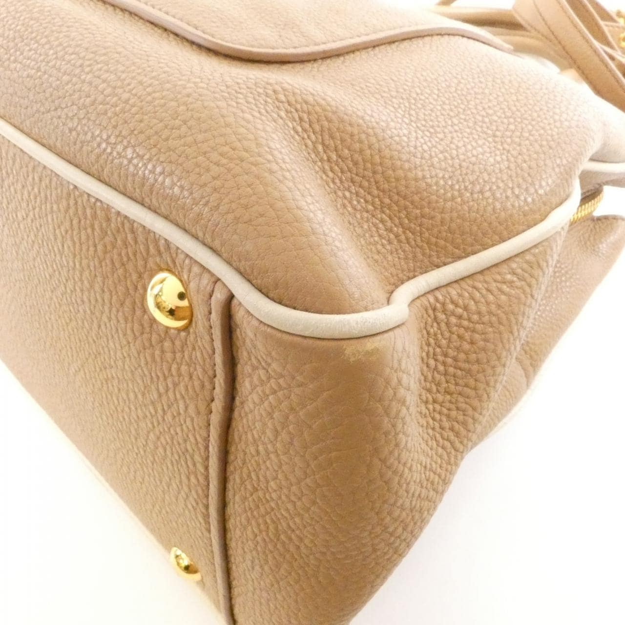 MIU MIU RN0905 Handbag Beige - Thumbnail 3