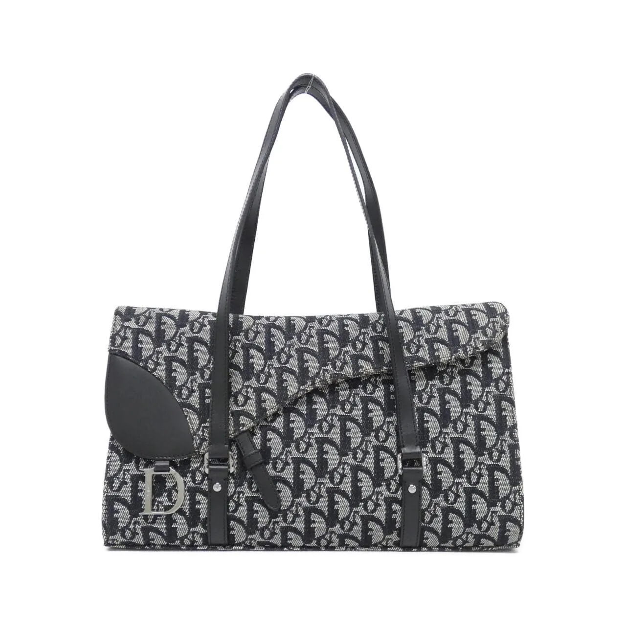 DIOR SL044031 Handbag Canvas Black