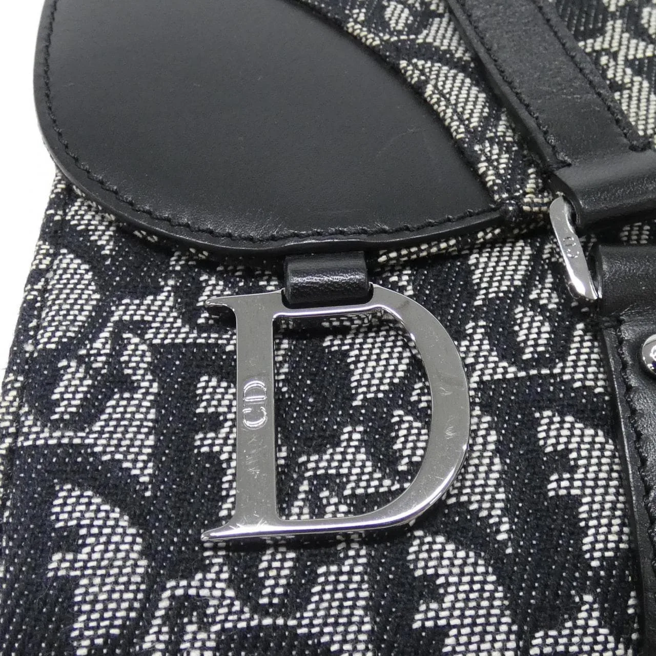 DIOR SL044031 Handbag Canvas Black Canvas Rank A - Thumbnail 6