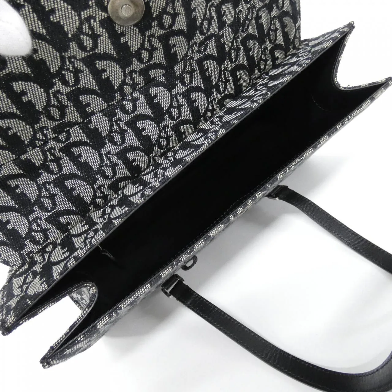 DIOR SL044031 Handbag Canvas Black Canvas Rank A - Thumbnail 8