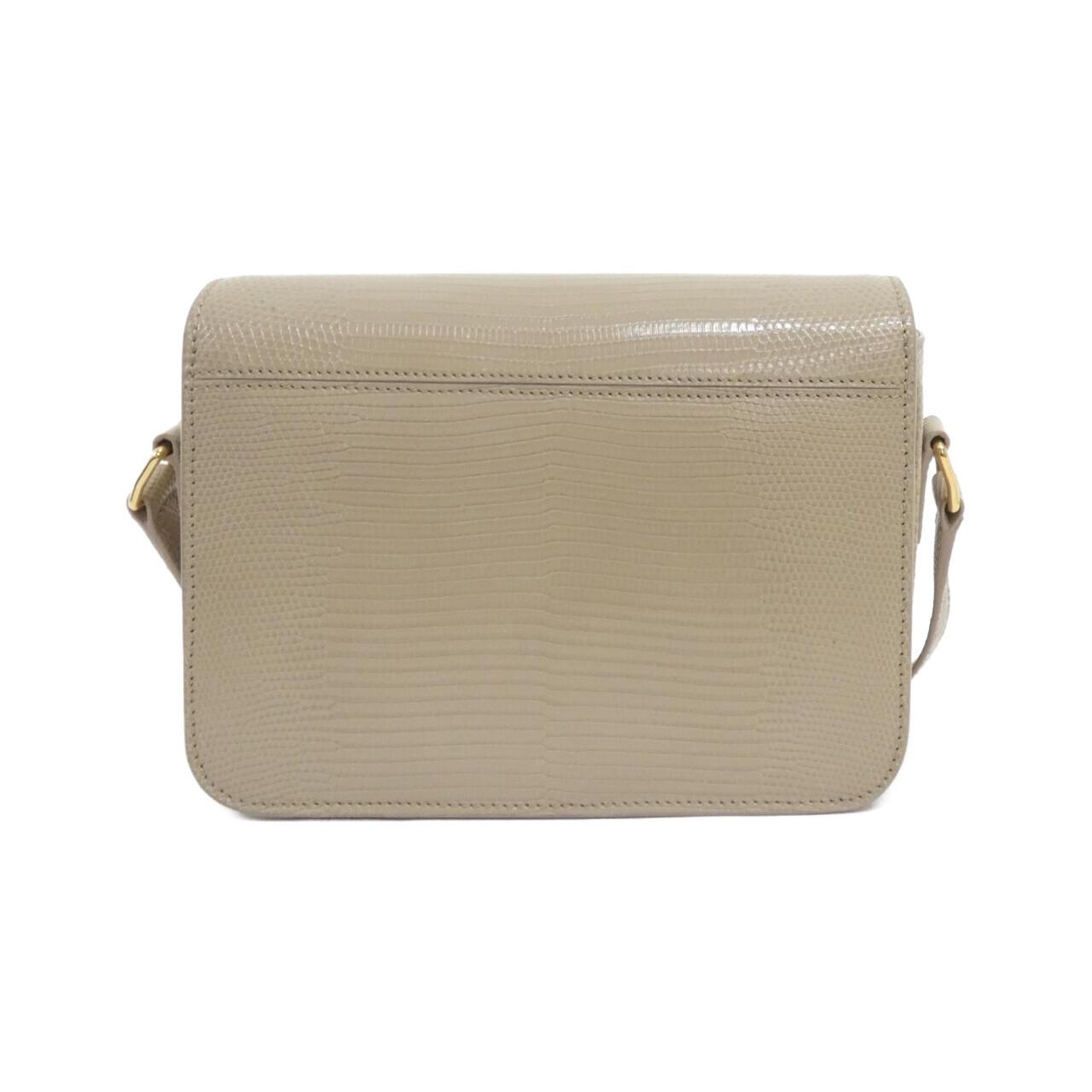 CELINE Triomphe 188424BFJ Shoulder Bag Beige Rank A - Thumbnail 2