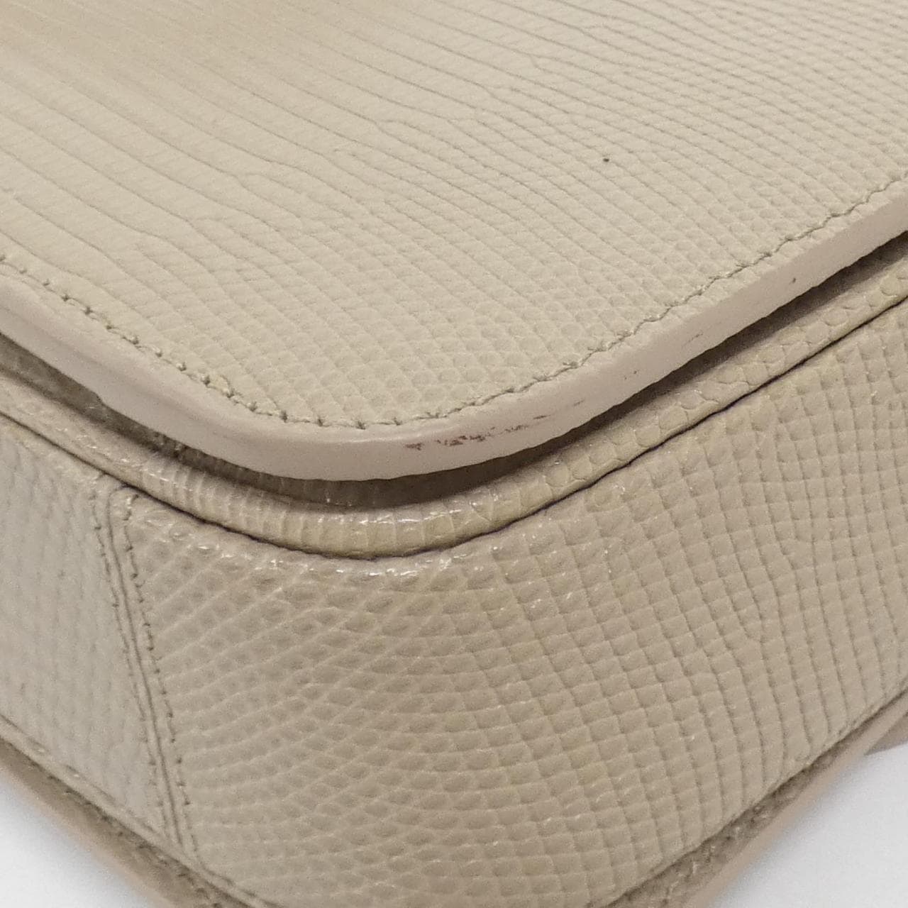 CELINE Triomphe 188424BFJ Shoulder Bag Beige Rank A - Thumbnail 3