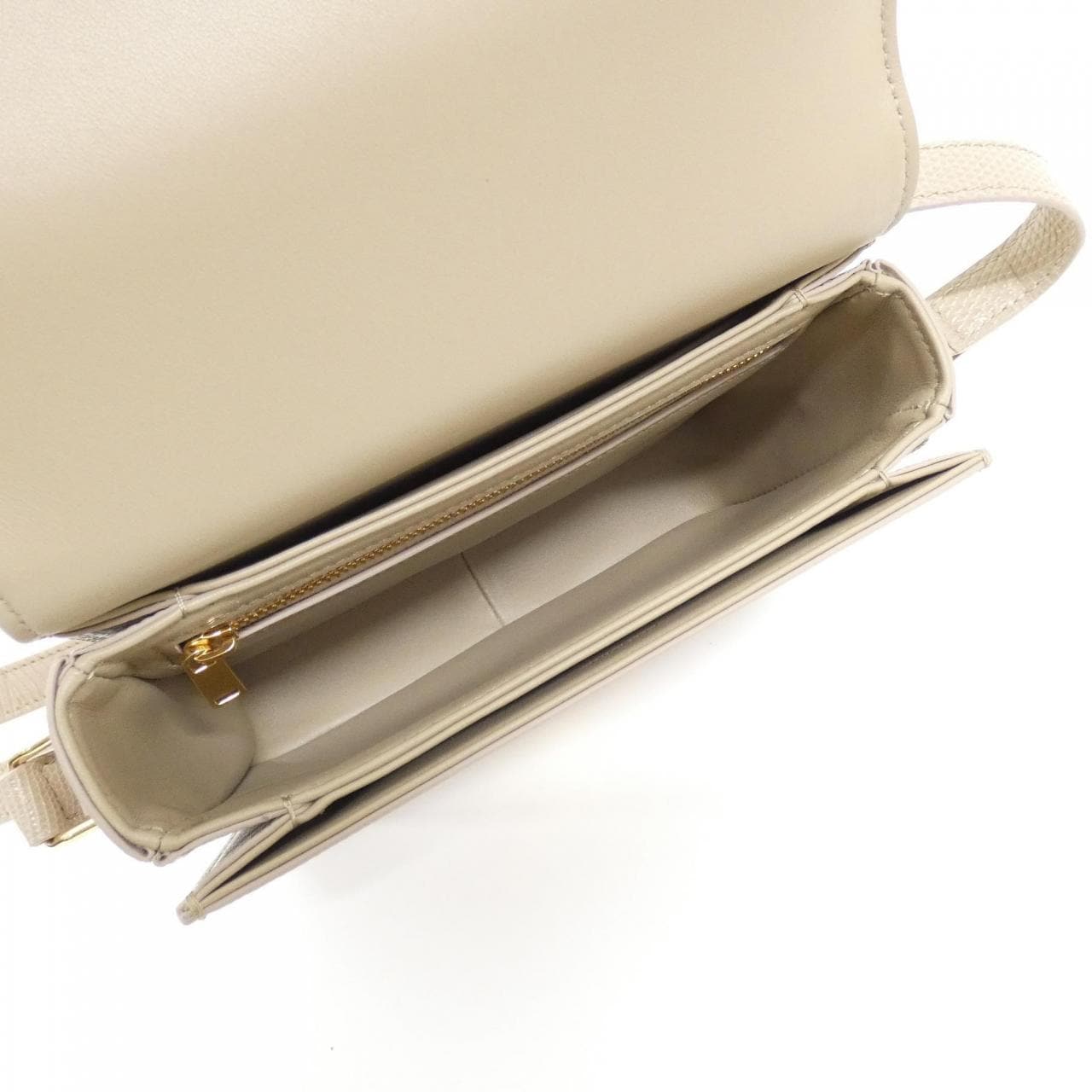 CELINE Triomphe 188424BFJ Shoulder Bag Beige Rank A - Thumbnail 6