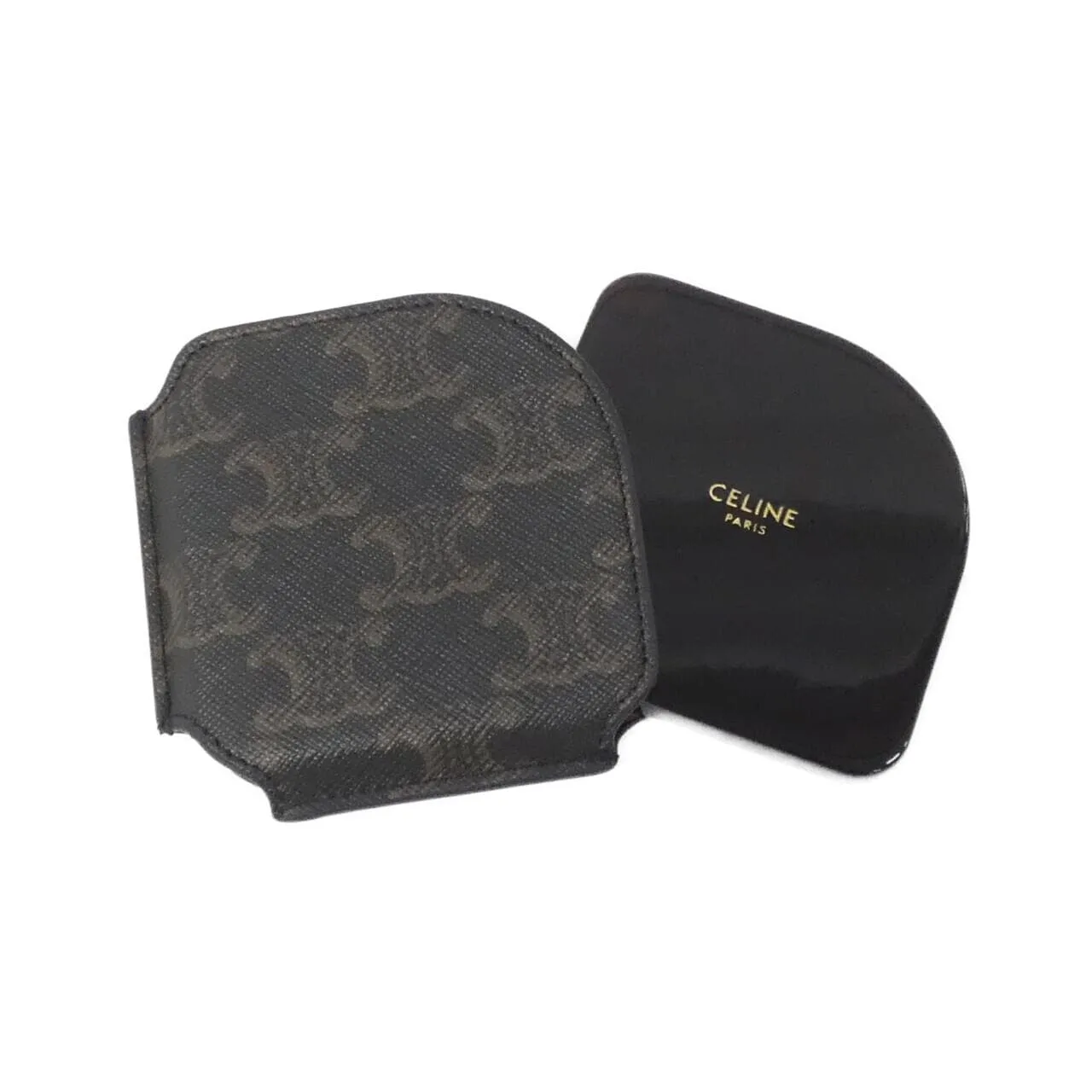 CELINE 4G3372DPH Wallet Canvas Black Canvas Rank A - Thumbnail 2