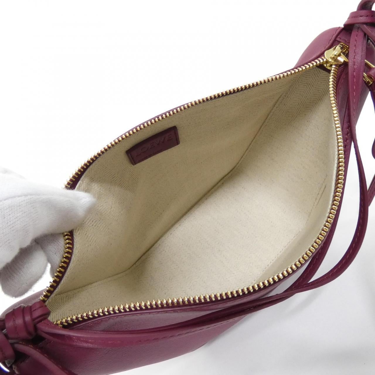 LOEWE Hammock A538G13X01 Shoulder Bag Black - Thumbnail 5