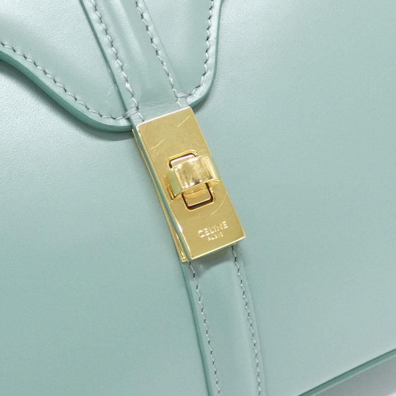 CELINE 16 197983BEY Bag 黑色 中古品A - 縮圖 4