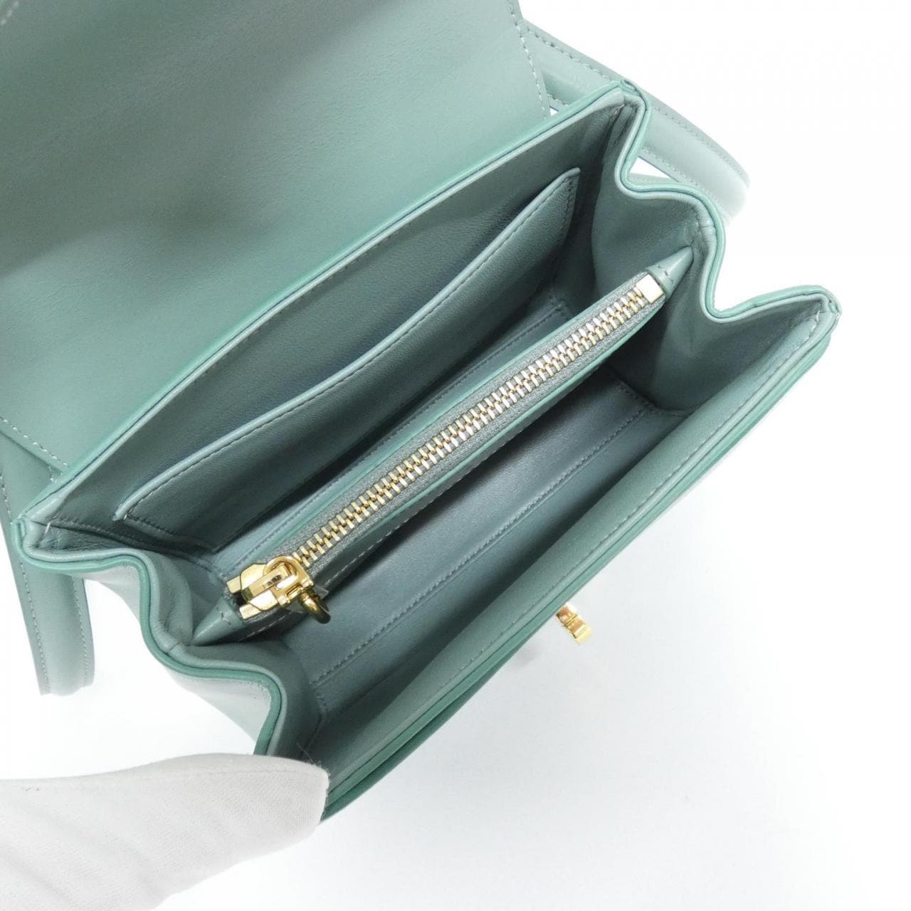 CELINE 16 197983BEY Bag 黑色 中古品A - 縮圖 6