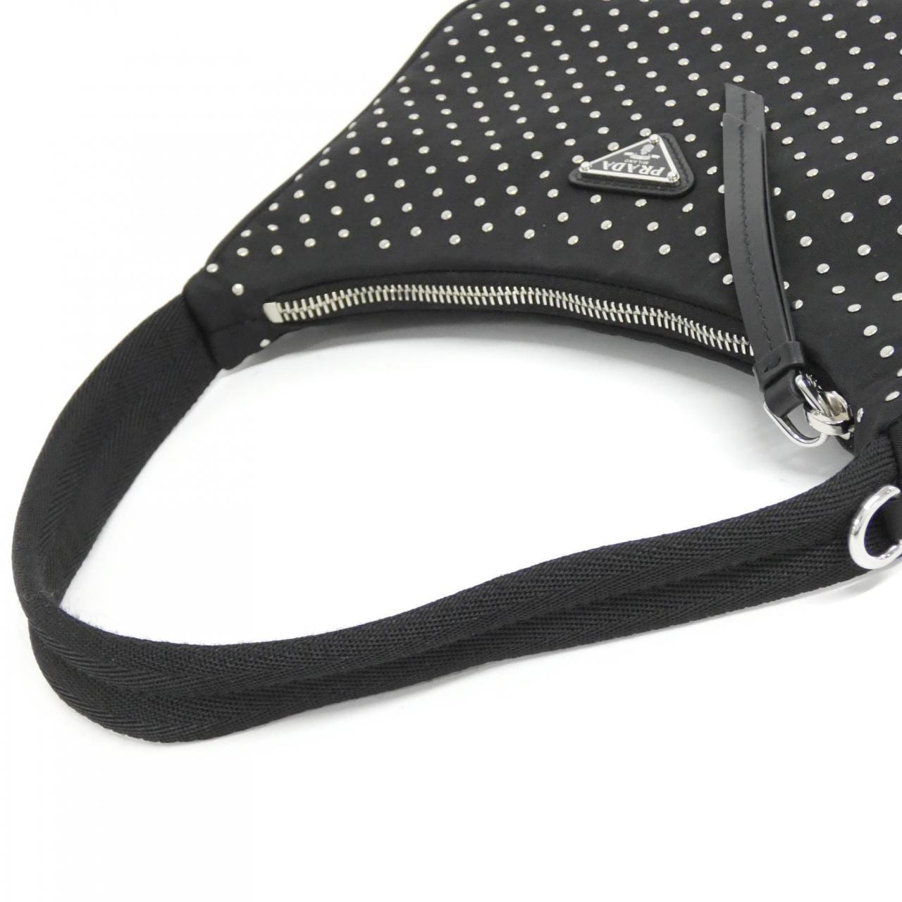 PRADA 1BC515 Shoulder Bag Black Rank A - Thumbnail 5