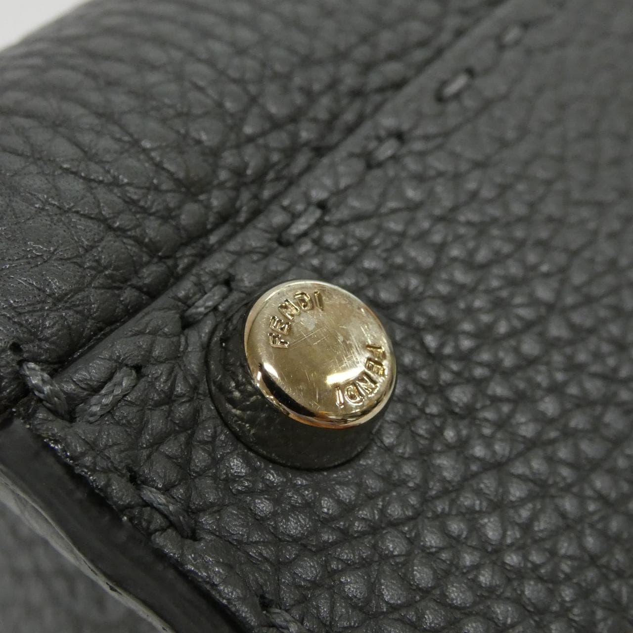 FENDI Peekaboo 8BN290 Q0J Handbag 黑色 中古品A - 縮圖 2