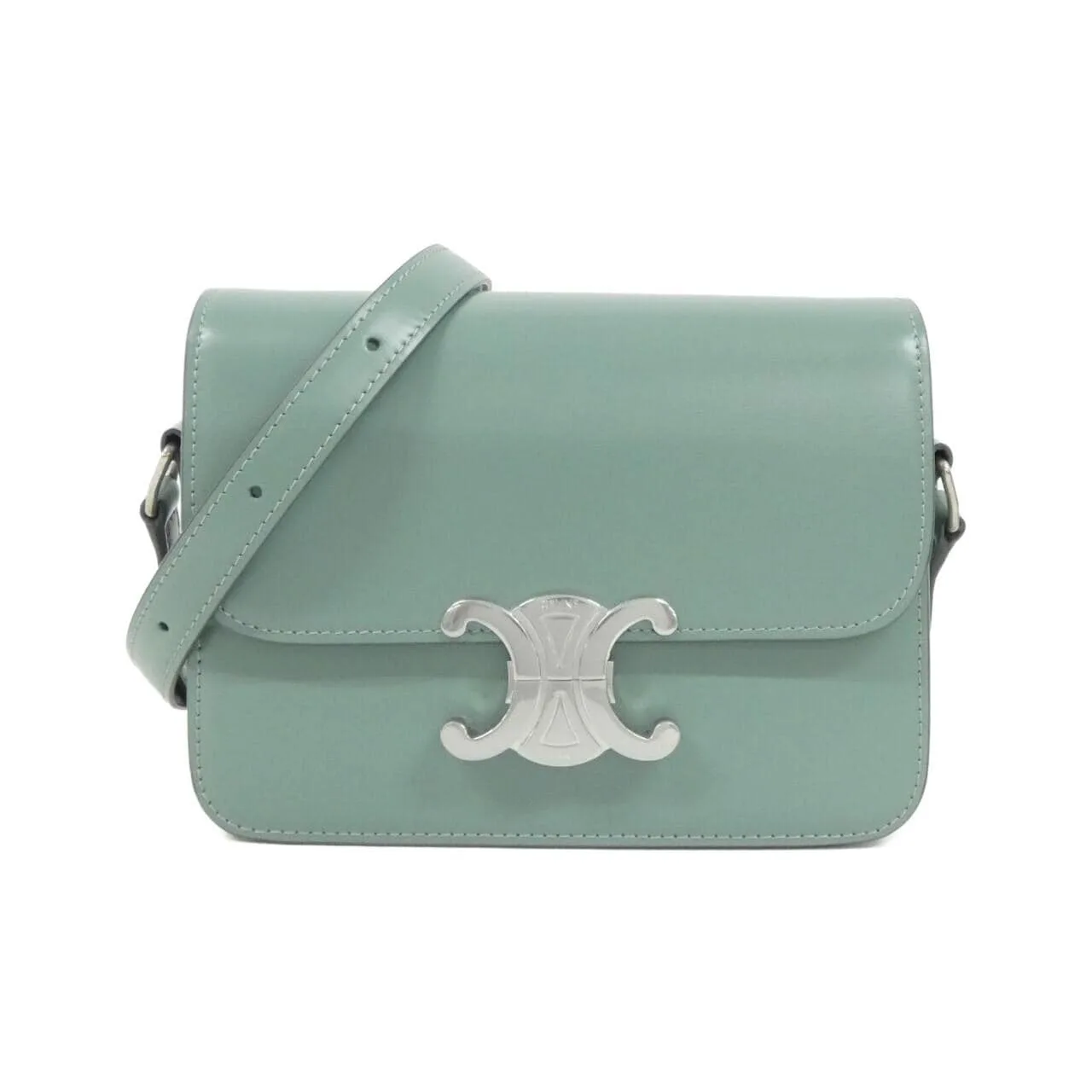 CELINE Triomphe 188423BF4 Handbag Black