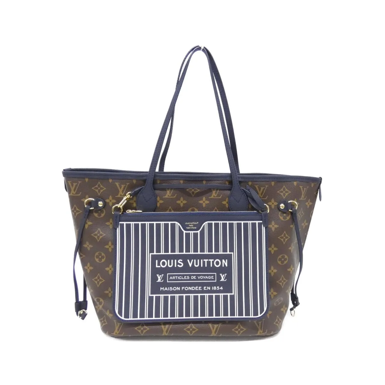 LOUIS VUITTON Neverfull M14994 Tote Monogram Black