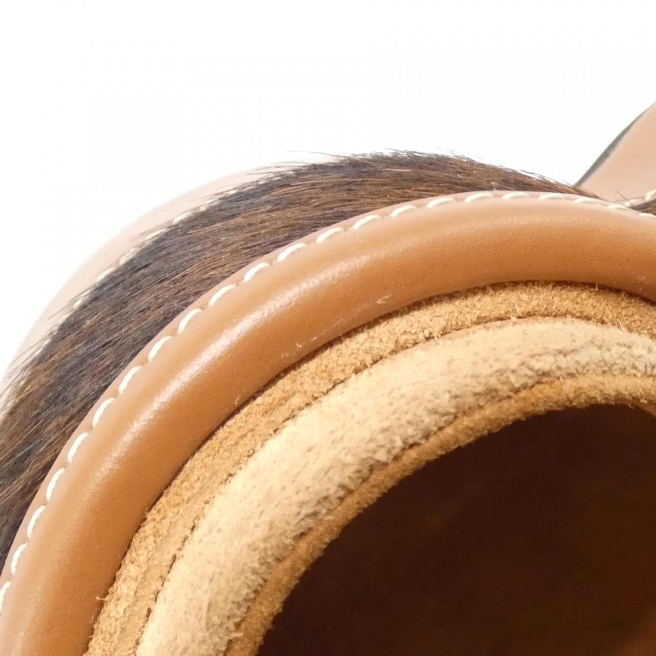 CELINE Shoulder Bag Leather 黑色 皮革 中古品A - 縮圖 10