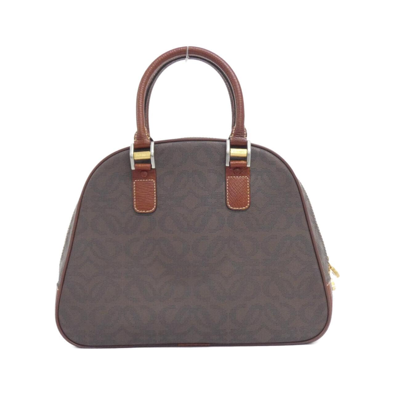 LOEWE Bag Canvas 棕色 帆布 中古品A - 縮圖 2