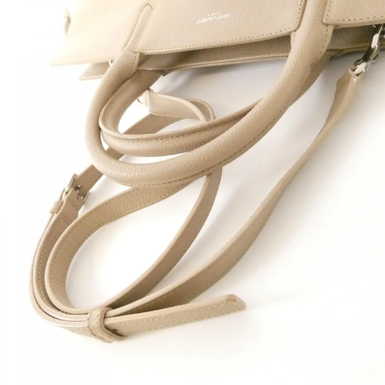 SAINT LAURENT Loulou 620667 Handbag Beige Rank B - Thumbnail 7