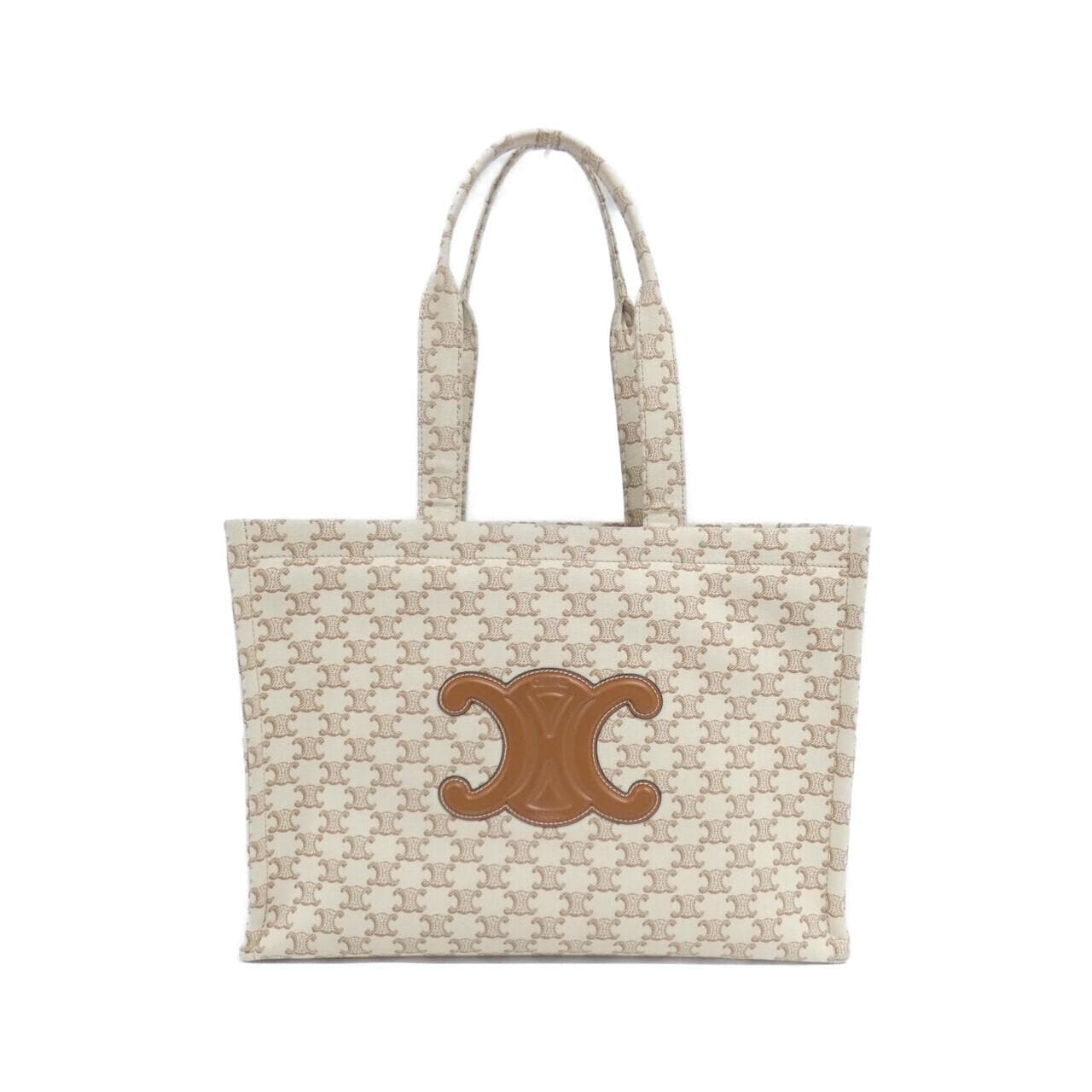 CELINE Cabas 196762EZ6 Bag Canvas White