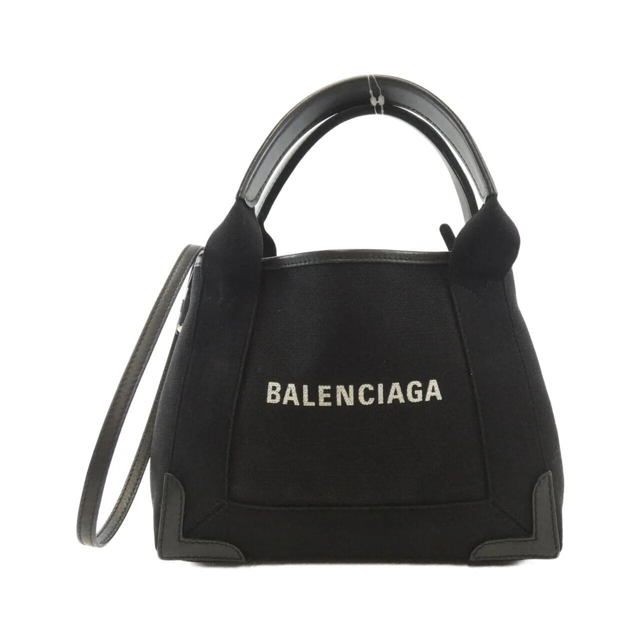 BALENCIAGA 390346 AQ38N Handbag Canvas