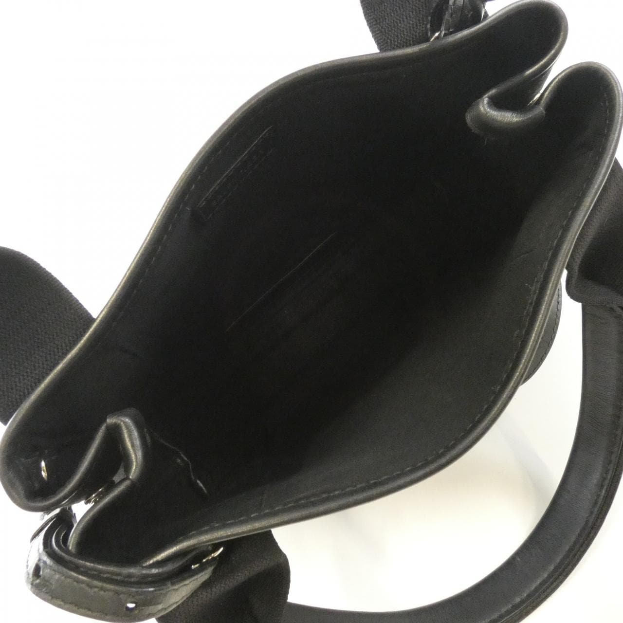 BALENCIAGA 390346 AQ38N Bag Canvas Navy Canvas - Thumbnail 7