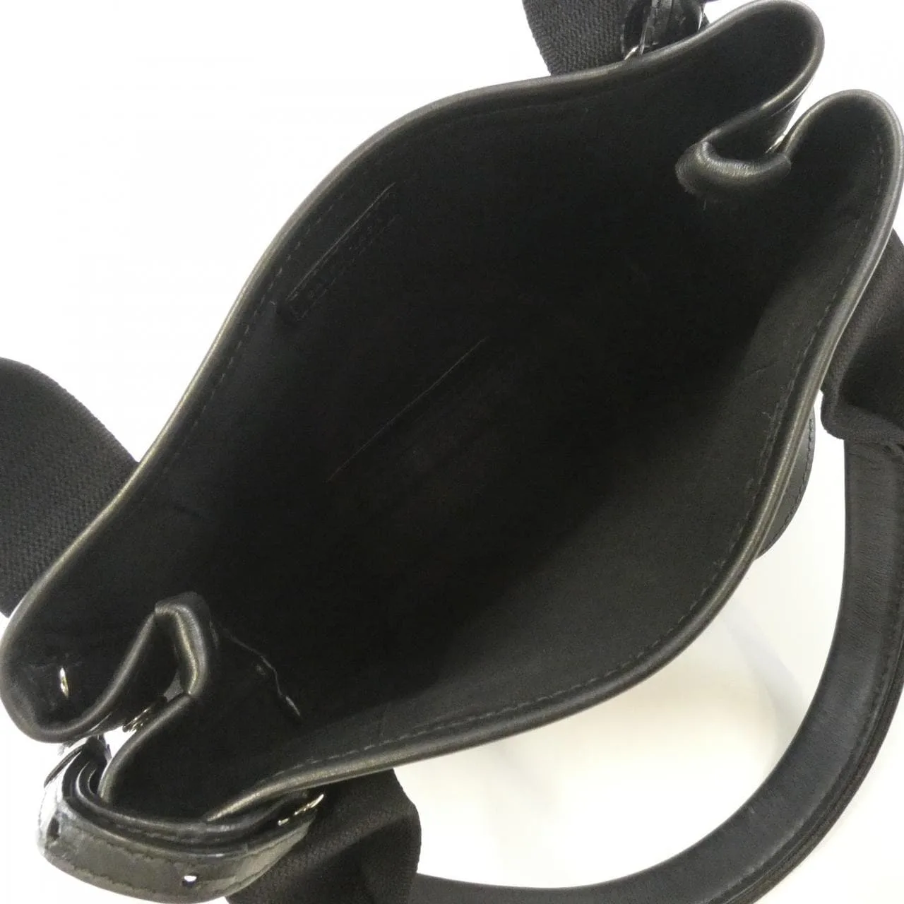 BALENCIAGA 390346 AQ38N Handbag Canvas 深藍色 帆布 中古品B - 縮圖 7